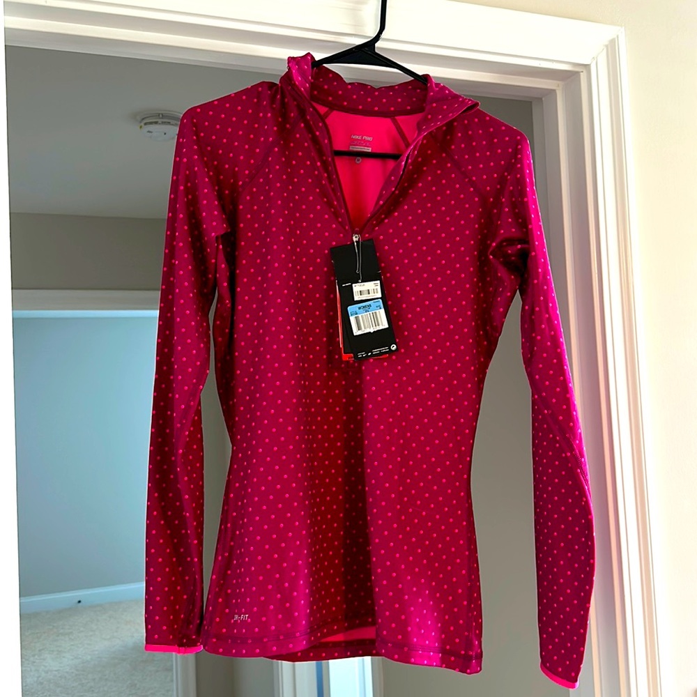 Nike Dri-Fit Pro Half Zip - NWT Women’s M